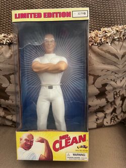 Mr. Clean 12” action figurine 2000 limited edition