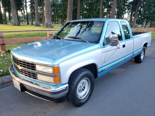 1993 Chevrolet Silverado 2500 Extended Cab 90K ORIGINAL MILES for Sale ...