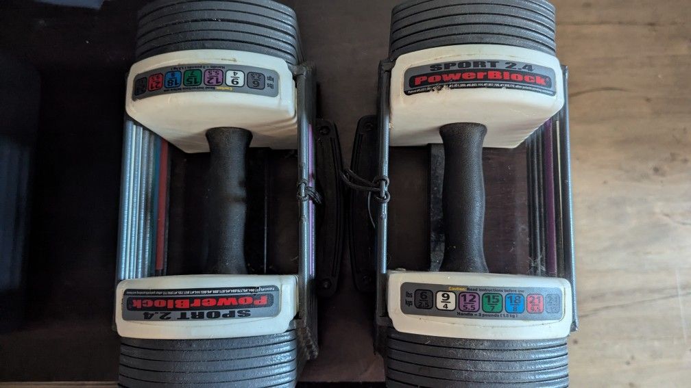 Power Block Weights 1-24lbs