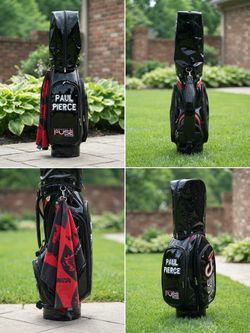 Custom Paul Pierce FUSE Staff Bag + Full Club Set (TaylorMade, Callaway, Titleist)
