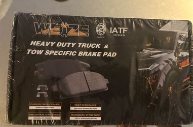 REAR Brake Pads - Weize Heavy Duty Truck & Tow Specific - BPA-0(contact info removed)-D1707-C