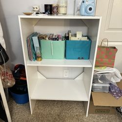 Bookshelf/White Stand