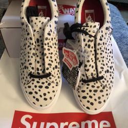 Supreme Vans SID Pro Dalmatian Size 12