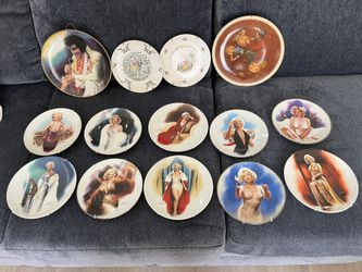 Marilyn Monroe Vintage Plates - Delphi Edition 