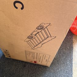 Twin Size Car Bed Frame Blue And White 