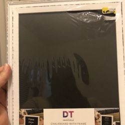 Frame with chalkboard