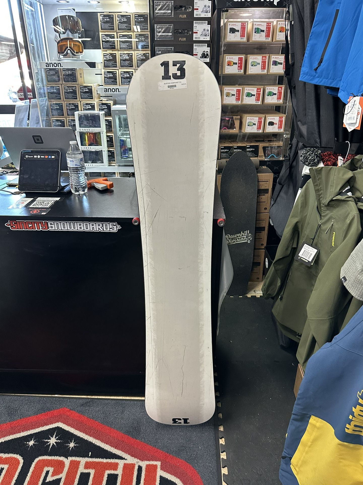 Burton Dominant 151 Snowboard Certified With Warranty for Sale in