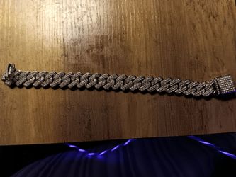 Iced Out Cuban Link Bracelet