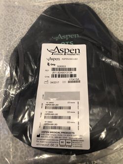 Aspen back brace - 650 LSO