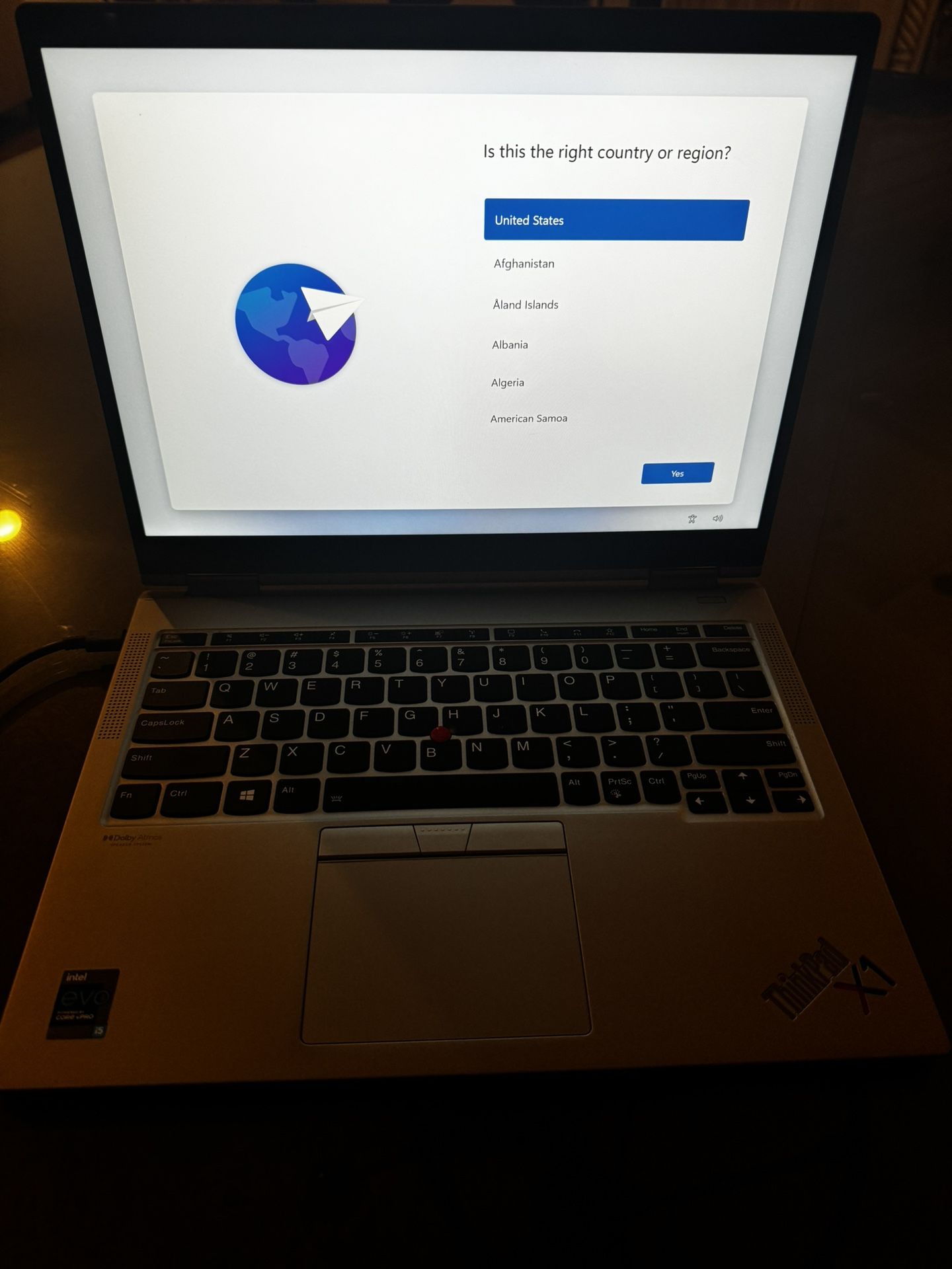 Lenovo Thinkpad X1 titanium gen 1 Windows 10 Pro