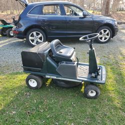 Craftsman Riding  Lawn Mower.                UtilityVehical With A Bag