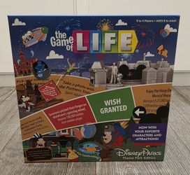 Disney Parks The Game Of Life Board Game 
