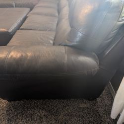 Large Chocolate Brown Sectional