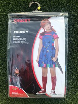 Child Chucky Costume/ Medium