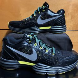 Nike Lunar TR1 Oregon Ducks Size 10 Black Green Yellow WTD 2012 Worn Once RARE
