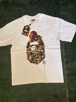 BAPE Milo on Ape Head White T-Shirt