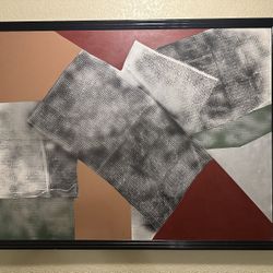Modern Abstract Framed Artwork / Painting - Moving Sale!!