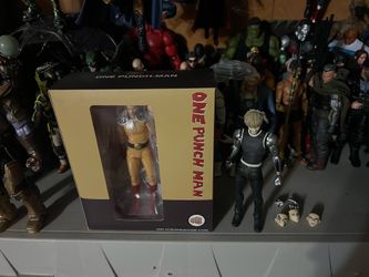 Dasin Model 1/12 Scale One Punch Man Saitama And Genos Action Figure
