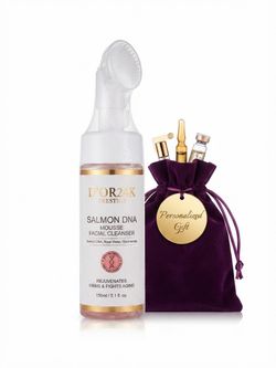 D’OR24K Prestige Salmon DNA Mouse Facial Cleanser 5.1 $200 & Free Beauty Gift Bag