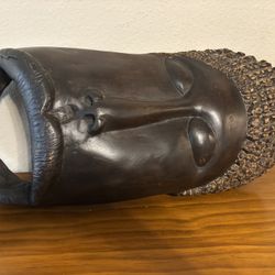 Large Wooden Wall Mask
