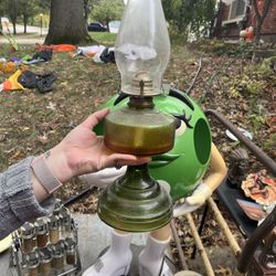 Vintage Oil Lamp
