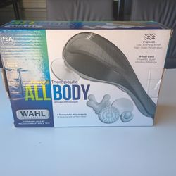 Wahl All Body 2- Speed Massager 4 Attachment Heads
