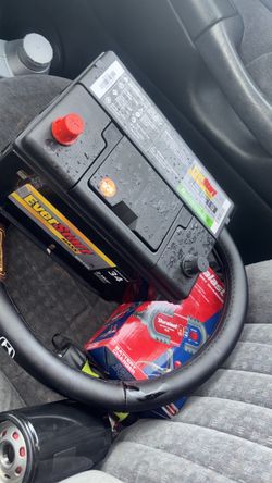 Brand new car battery