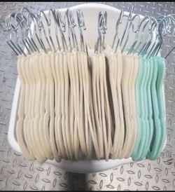 Set Of 40 VELVET Kids Hangers 14"