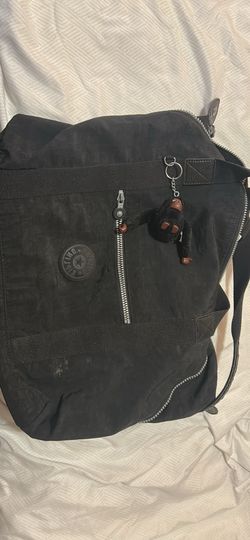 Black kipling art satchel bag for sale