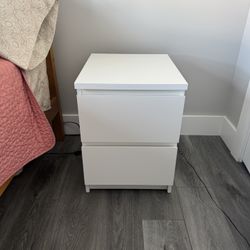 White Nightstand 