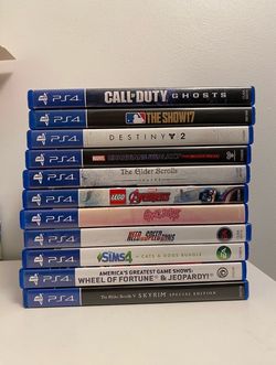 Various PS4 Games