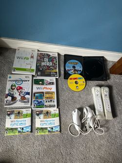 Nintendo Wii accessories and games