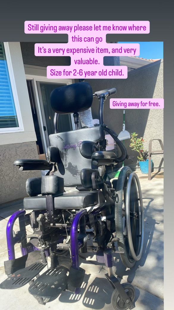 Wheel Chair For Kid
