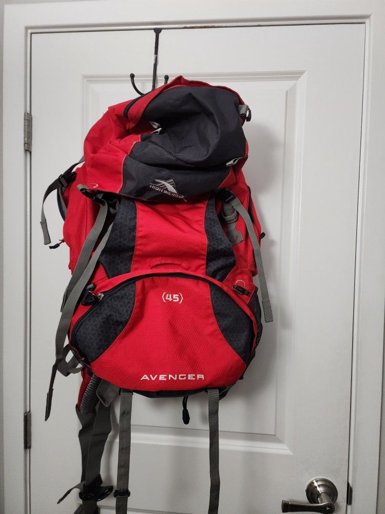 High Sierra 45 Liter Hiking/ Camping Backpack
