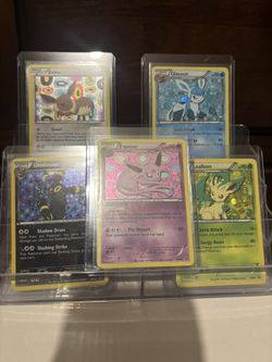 Pokemon Eeveelutions Lot BLACK AND WHITE PROMOS 