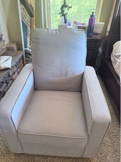 Nursery chair gray