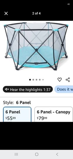 Large play pen for baby