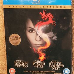 Girl with Dragon Tattoo [BluRay, Trilogy, Extended Versions]

