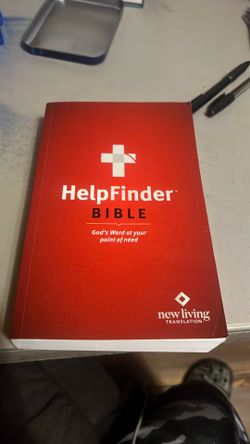 Tyndale HelpFinder Bible NLT (Red Letter, Hardcover): God?s Word at Your Point..