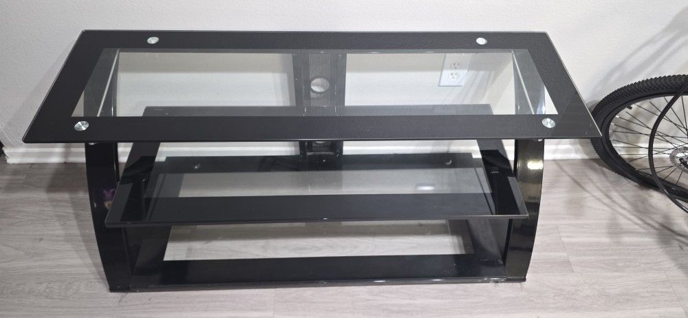 Glass TV Stand