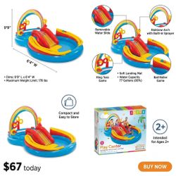 Play center ring play rainbow