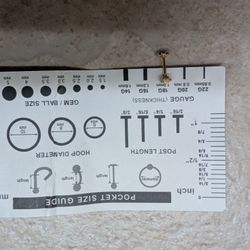 16g and 18g cartilage Jewelry 