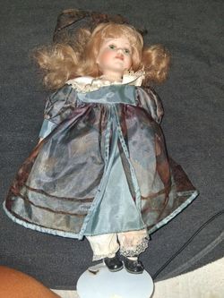 Vintage Porcelain Doll