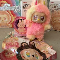 Pop Mart Labubu The Monsters Big into Energy Series Loyalty Vinyl Plush Pendant