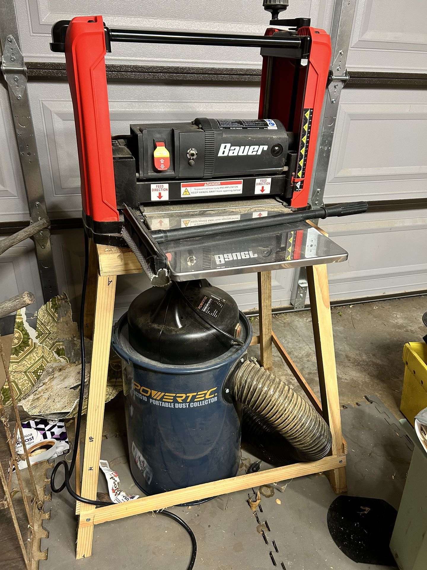 Bauer 15 Amp 121/2 in. Portable Thickness Planer for Sale in San Diego
