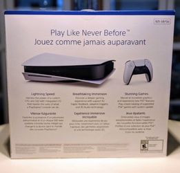 PlayStation 5 With 2 Controllers