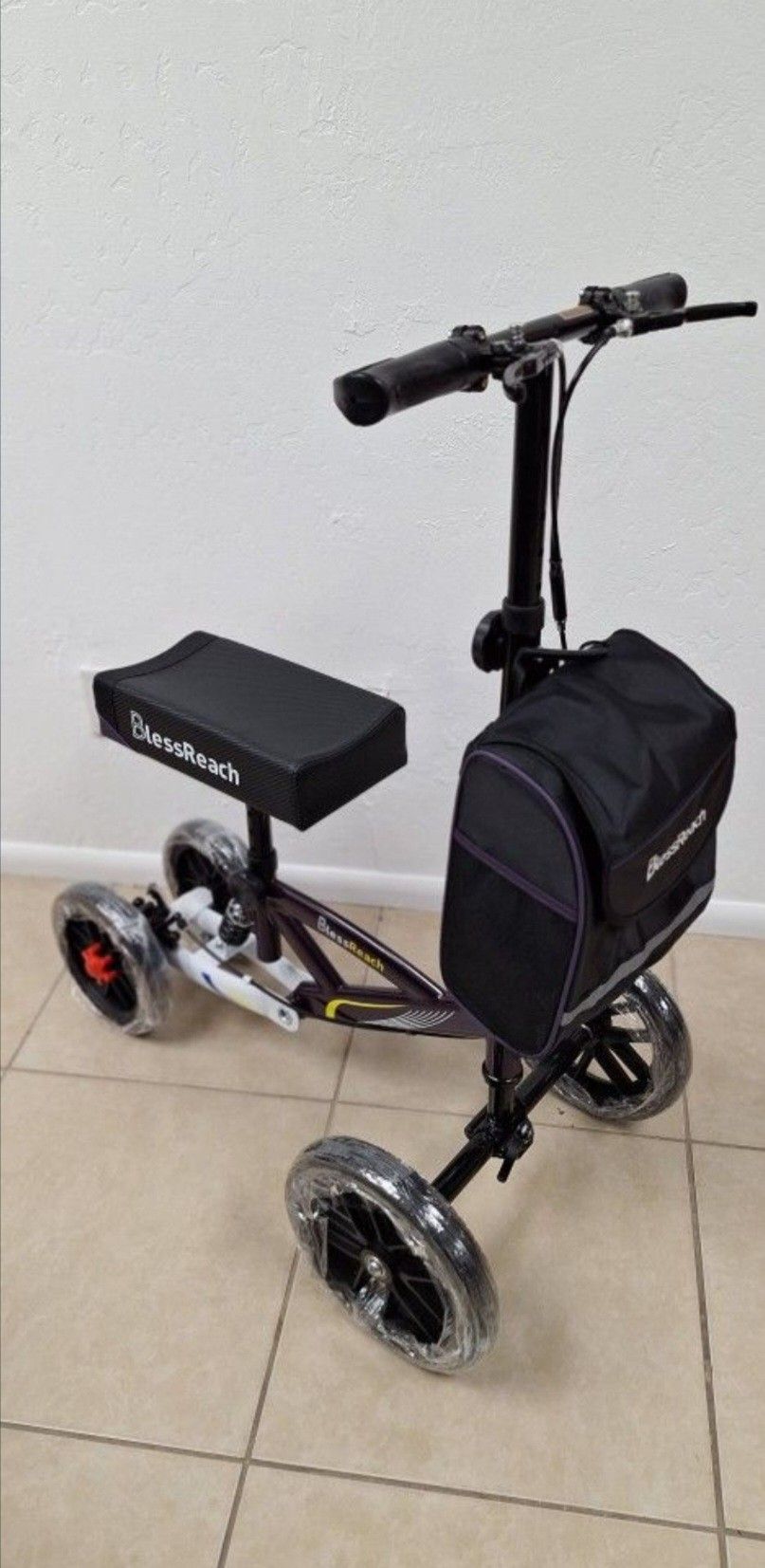 All Terrain Steerable Knee Scooter