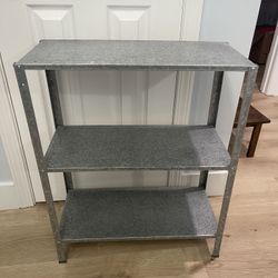 Galvanized Metal Stand