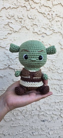 Shrek amigurumi