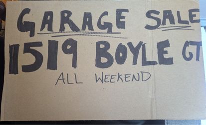 Garage Sale  Fundraising/ Mothers Passing for Bills and Payments Due Oct 2026